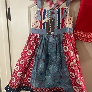 Matilda Jane Enchanted Garden Girls Dress Size 6 New